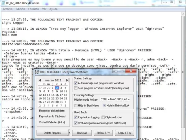 ejemplo de keylogger