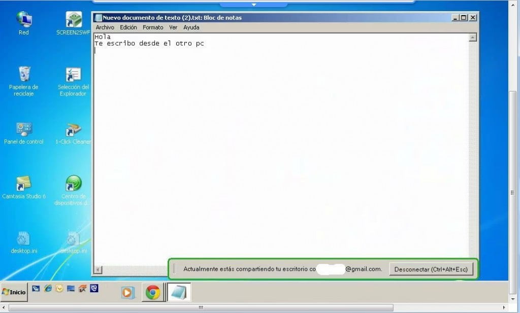 conexion remota gratis desde chrome