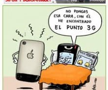 chiste gráfico sobre 3G