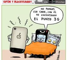 chiste gráfico sobre 3G