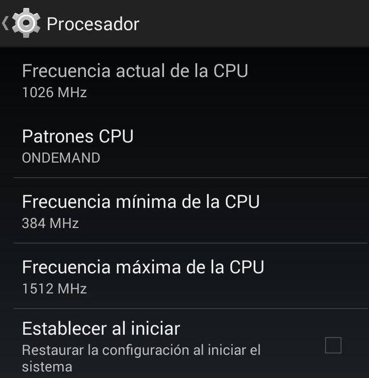 cambiar frecuencia de cpu