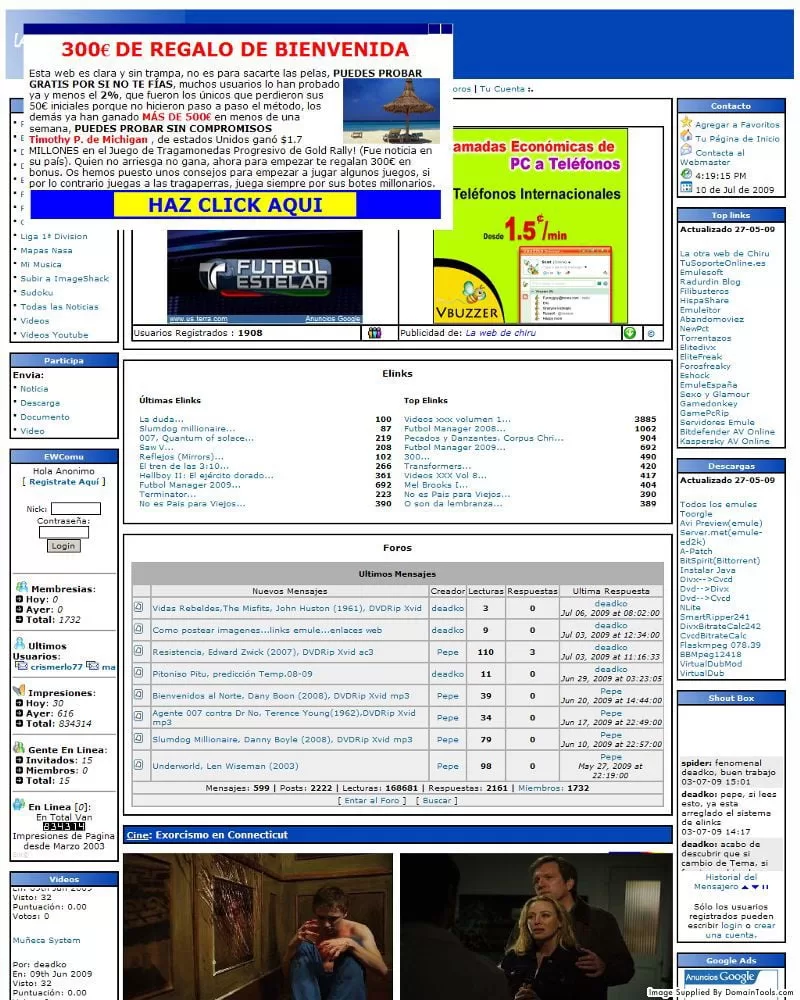 antigua web dgirones.com