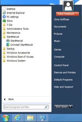 IOBit StartMenu8 para windows 10