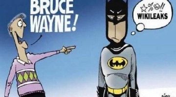 Chiste Wikileaks batman