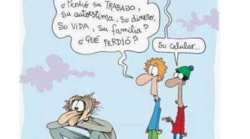 Chiste Perdió el móvil