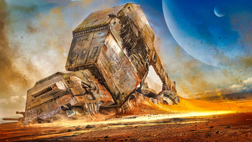 Fondo de pantalla AT-AT Star Wars