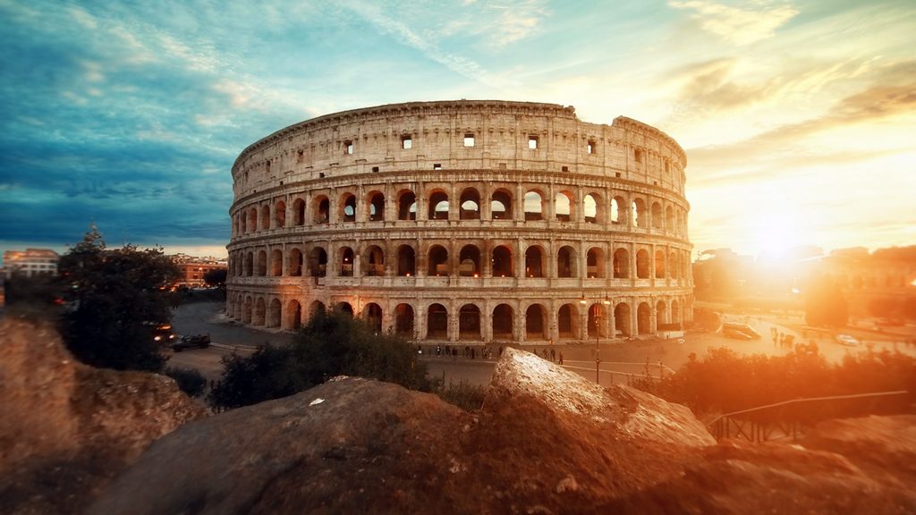Fondo de pantalla coliseo-romano